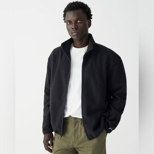 J. Crew Men’s Full-zip recycled-fleece jacket